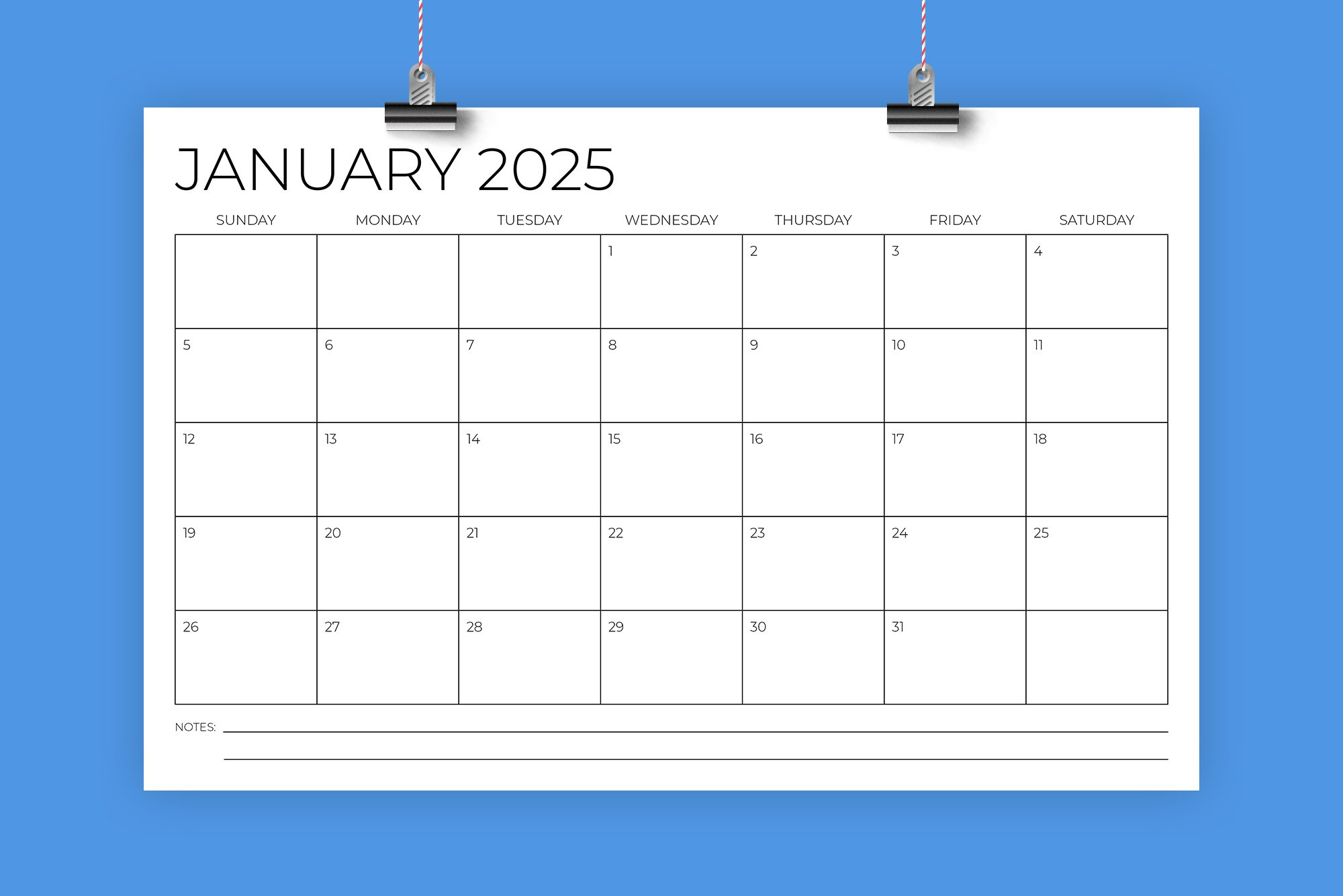 2025 11X17 Calendar Template intended for 2025 Calendar Printable 11x17