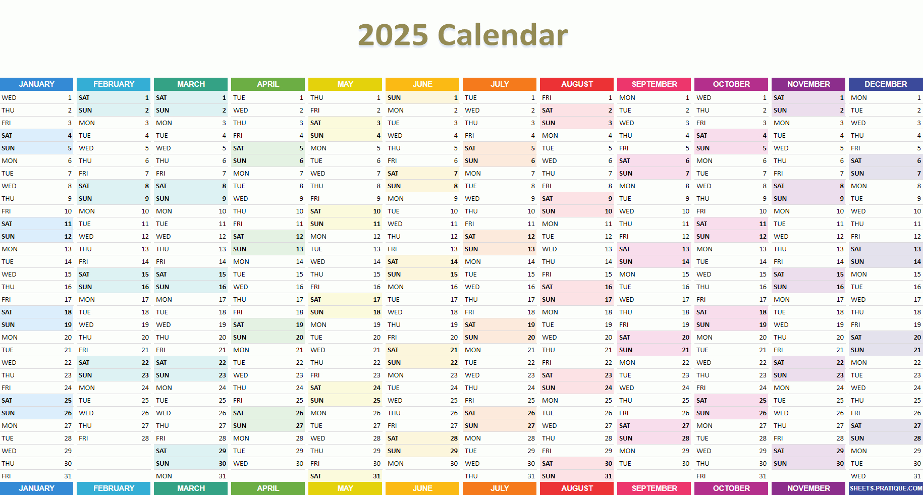 2025 Calendar regarding Google Calendar 2025 Printable