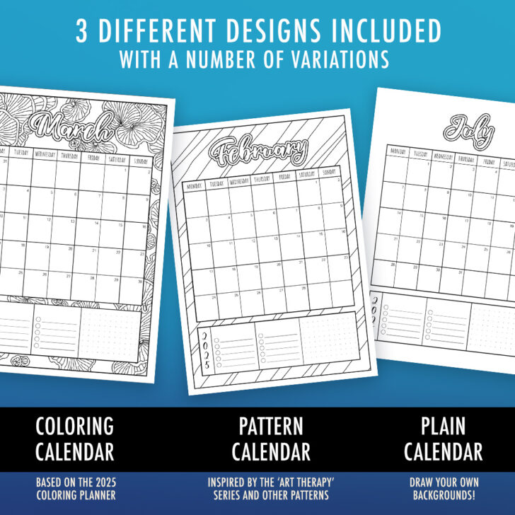 Free Printable Advent Calendar 2025 to Color