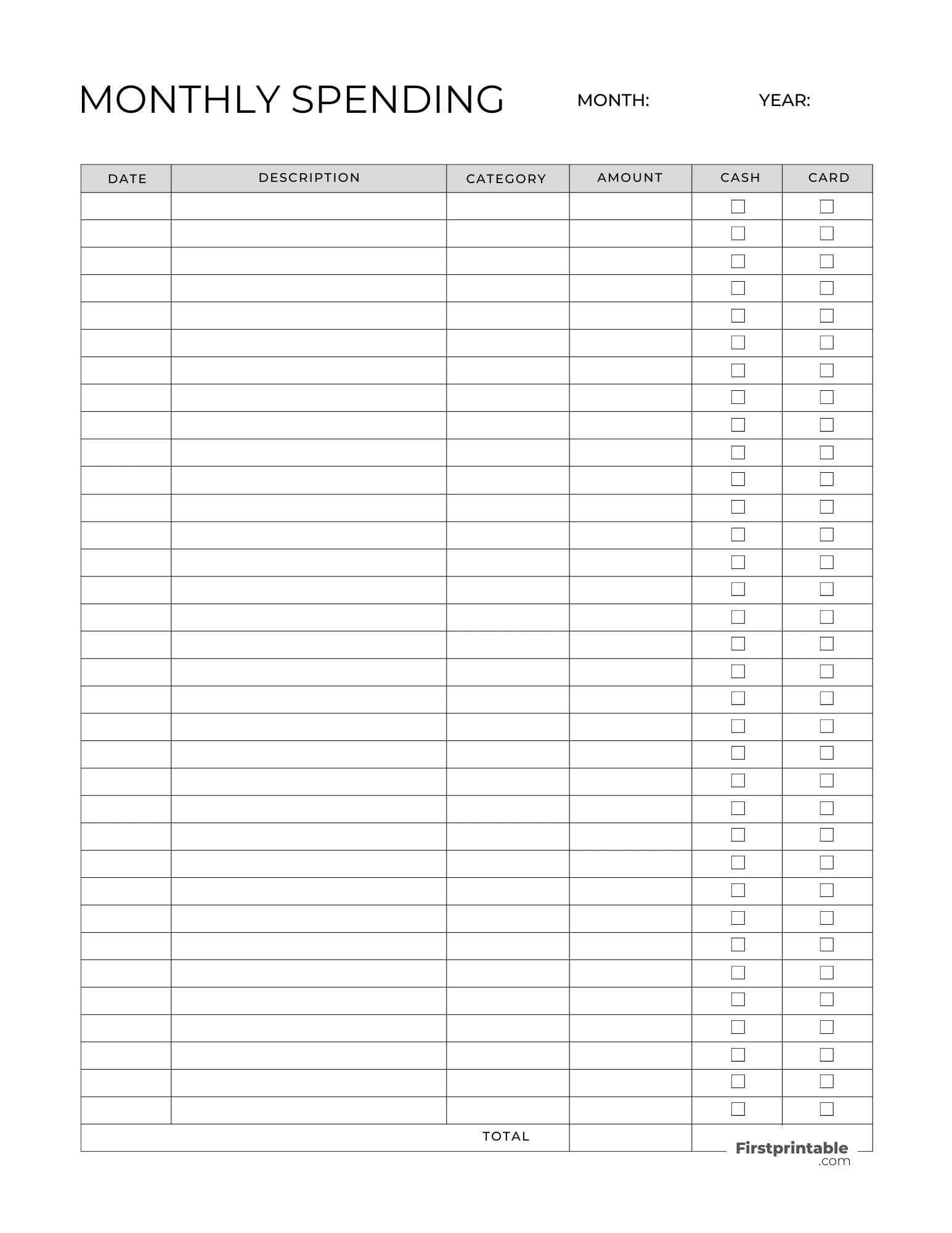 Free Budget Planner Templates | Printable &amp;amp; Fillable within Budget Calendar 2025 Template Printable