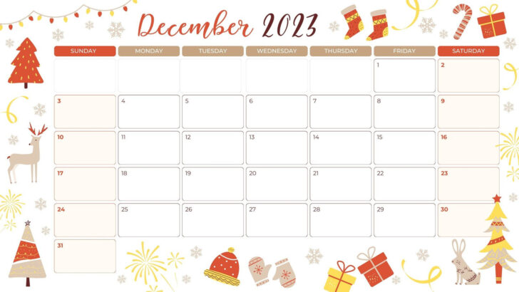 Printable Xmas Countdown Calendar 2025