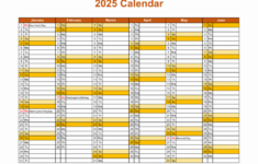 Free Download Printable Calendar 2025, Month In A Column, Half A throughout Calendar 2025 With Lines Printable