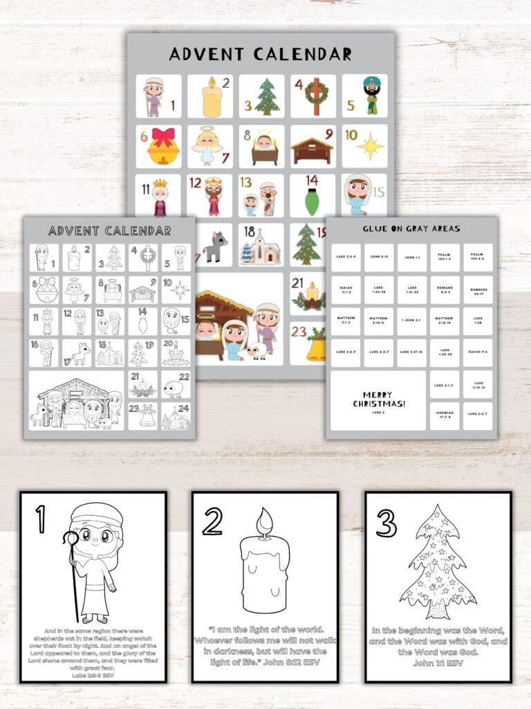 Free Printable Advent Calendar | Healing Home regarding Advent Calendar 2025 Number Printables