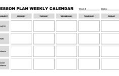 Free, Printable, Customizable Weekly Calendar Templates | Canva for 3 Week Calendar Printable