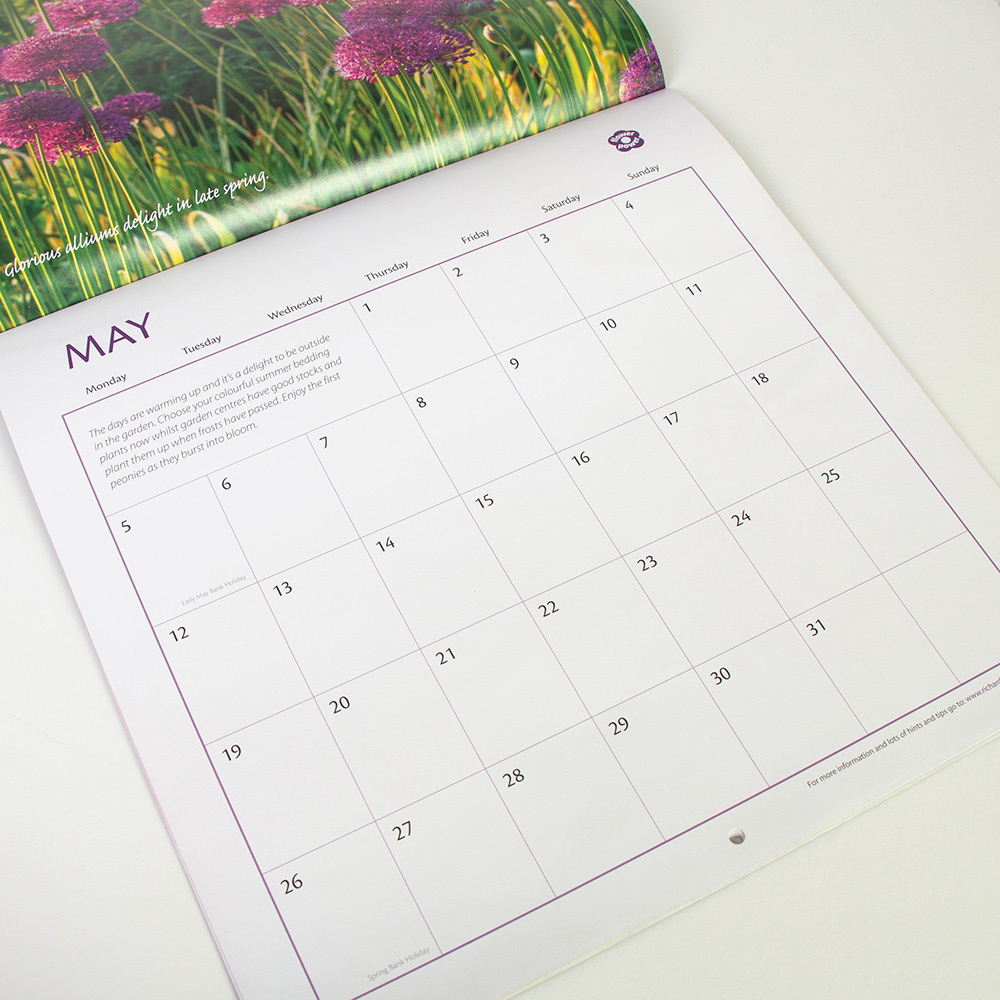 Garden Calendar 2025 - Richard Jackson Garden throughout Free Printable Vegetable Planting Calendar 2025 Uk