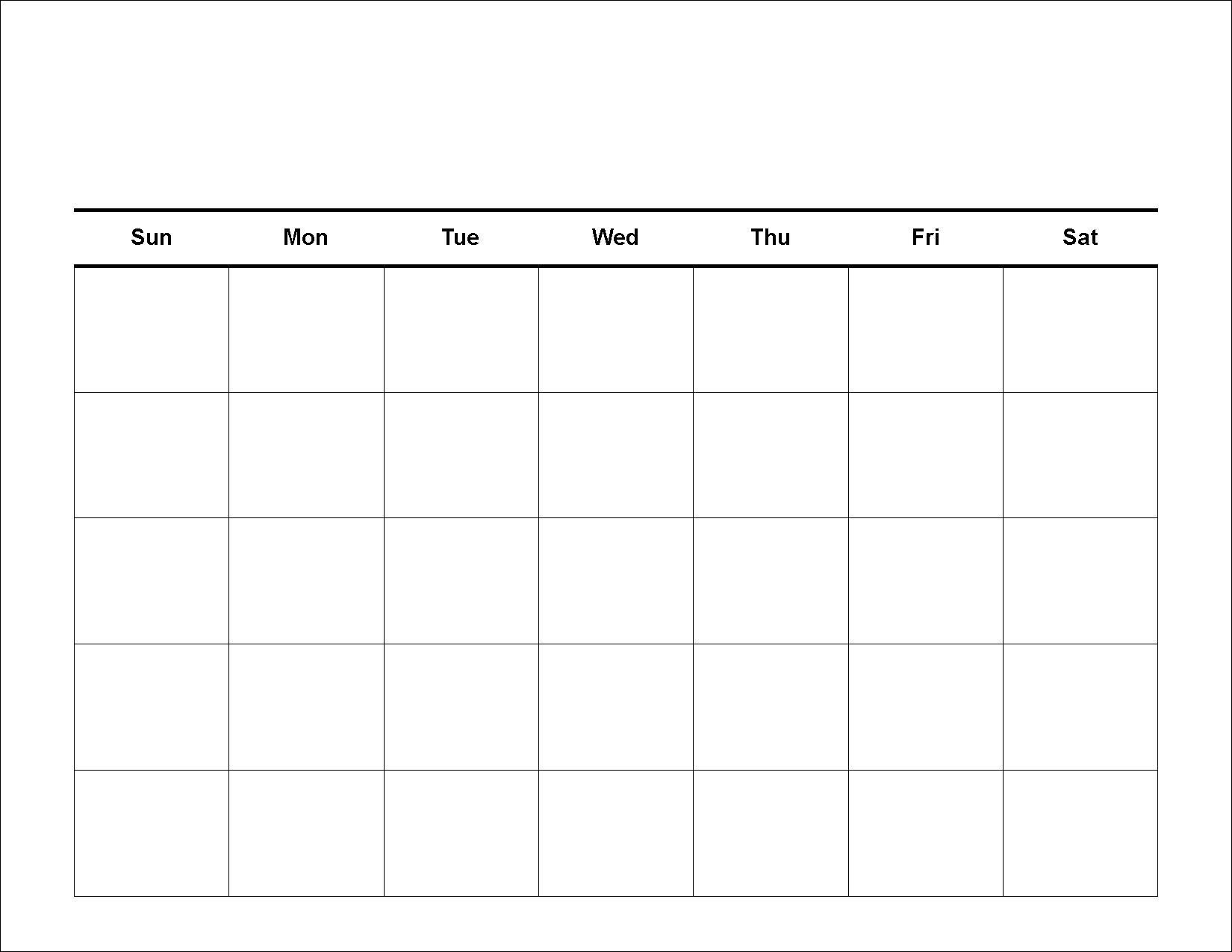 Printable Monthly Calendars with 30 Day Calendar Free Printable