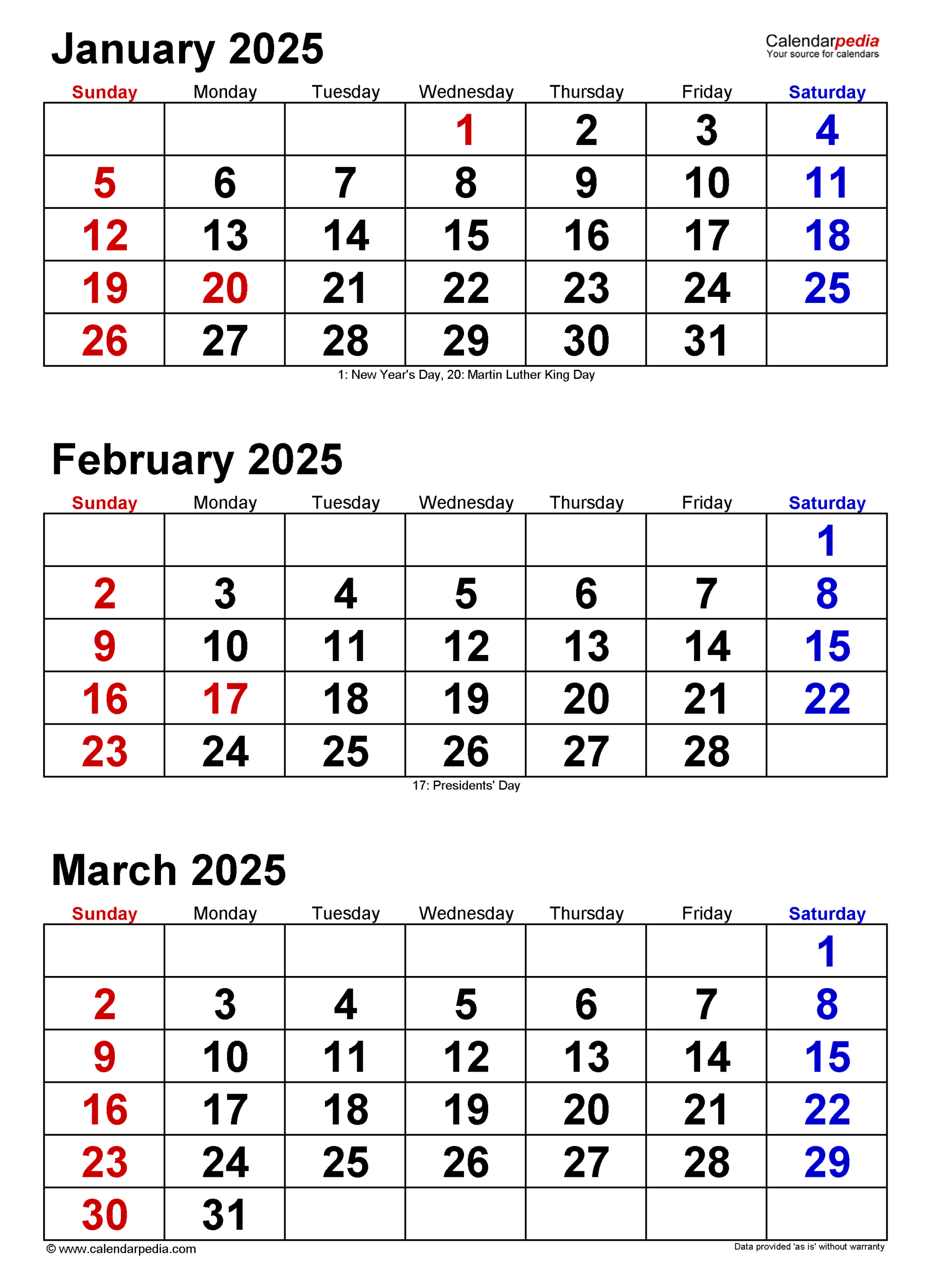 Quarterly Calendars 2025 - Free Printable Word Templates pertaining to 2025 Printable Quarterly Calendar